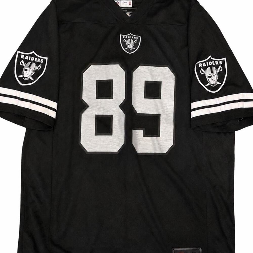NFL Raiders Brock Bowers Jersey Men's XL Black Silver
